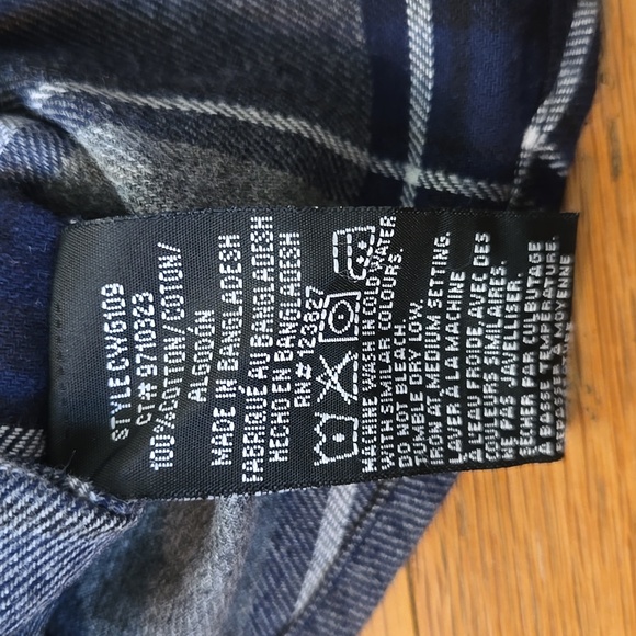 Canada Weather Gear Men's Size XL  Unlined Flannel Shirt - Picture 14 of 15